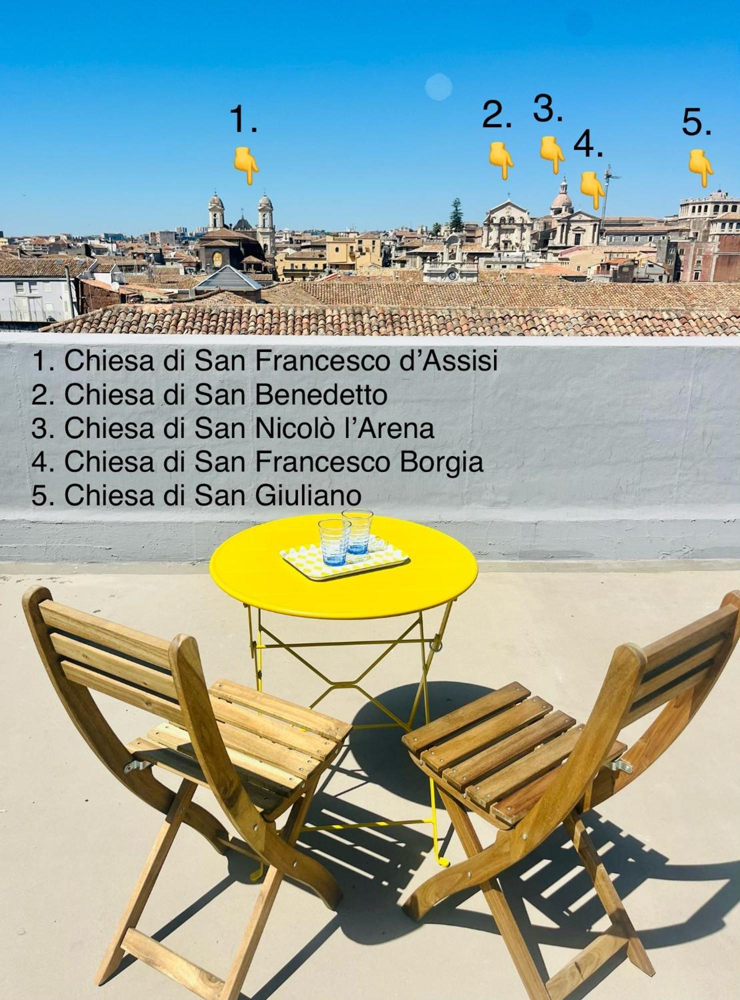 La Terrazza Di Sant'Agata Διαμέρισμα Κατάνια Εξωτερικό φωτογραφία